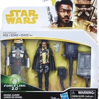 Star Wars Universe Force Link 3.75 Inch Scale Action Figure 2-Pack - Kessel Guard & Lando Calrissian