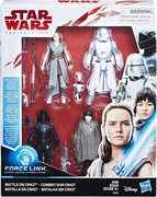 Star Wars Universe Force Link 3.75 Inch Scale Action Figure 4-Pack - Battle On Crait