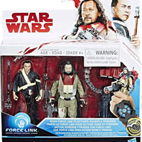 Star Wars Universe Force Link 3.75 Inch Scale Action Figure - Chirrut Imwe & Baze Malbus