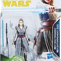 Star Wars Universe Force Link 3.75 Inch Action Figure - Rey (Jedi Training)