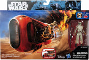 Star Wars Universe 3.75 Inch Scale Vehicle Figure - Rey's Speeder (Jakku)