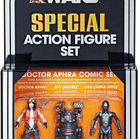 Star Wars 3.75 Inch Action Figure Vintage Series - Doctor Aphra Comic Set Exclusive (Shelf Wear Packaging)