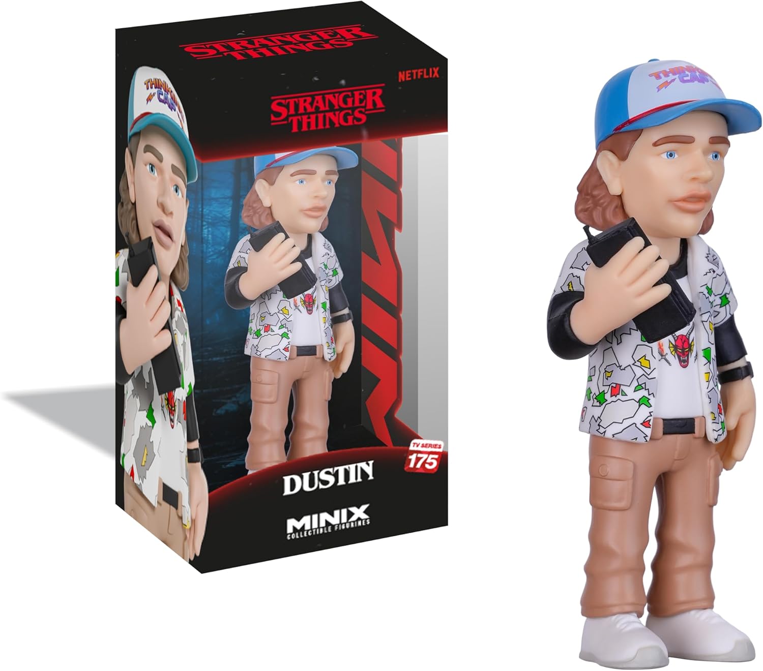 Stranger Things 3.75 Inch Action Figure Minix - Dustin #175| Cmdstore