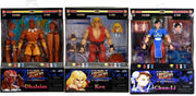 Street Fighter 2 The Final Challengers 6 Inch Action Figure Wave 1 - Set of 3 (Ken - Chun Li - Dhalsim)