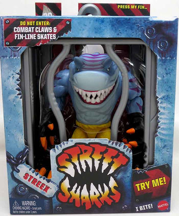 Street Sharks 30th Anniversary 6 Inch Action Figure - Streex| Cmdstore