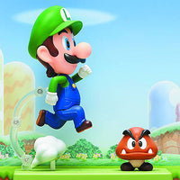 Super Mario Brothers 4 Inch Action Figure Nendoroid Series - Luigi Nendoroid