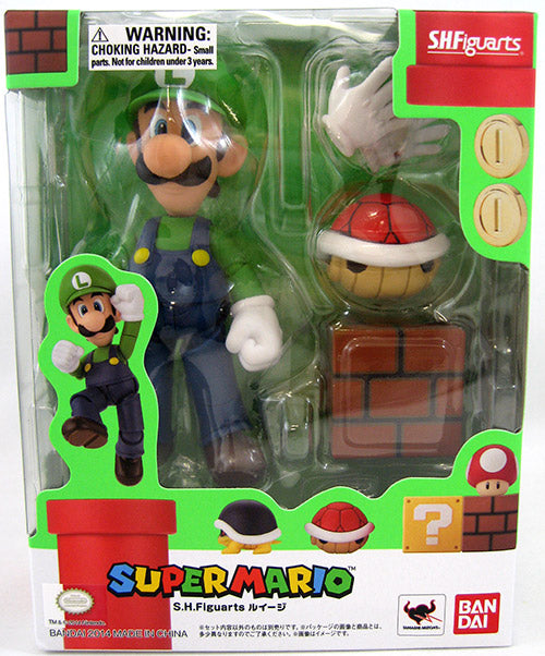 Super Mario Brothers Inch Action Figure Luigi
