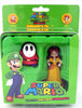 Super Mario Collector's Tin 2 Inch Mini Figurines Series 2 - Daisy & Shy Guy 2-Pack