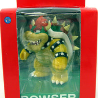 Super Mario 3 Inch Mini Collectible Figure - Bowser with Display Case