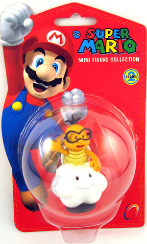 Super Mario Mini Figure Collection 2 Inch Mini Figure Series 2 Banpresto - Lakitu