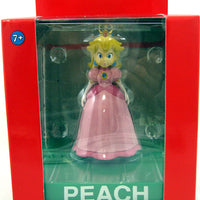 Super Mario 3 Inch Mini Collectible Figure - Peach with Display Case