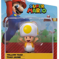 Super Mario World Of Nintendo 2 Inch Mini Figure Wave 34 - Yellow Toad