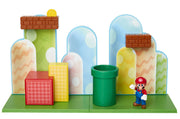 Super Mario 2 Inch Playset World Of Nintendo - Acorn Plains Playset