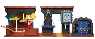 Super Mario 2 Inch Playset World Of Nintendo - Deluxe Dungeon Playset