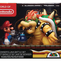 Super Mario 3 and 5 Inch Diorama World Of Nintendo - Bowser Diorama Set