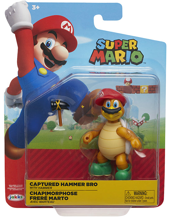 World of Nintendo Super Mario Hammer Bro with Hammer - 4-inch World of Nintendo Super Mario Hammer Bro with Hammer - 4-inch