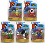 Super Mario World Of Nintendo 4 Inch Action Figure Wave 22 - Set of 5