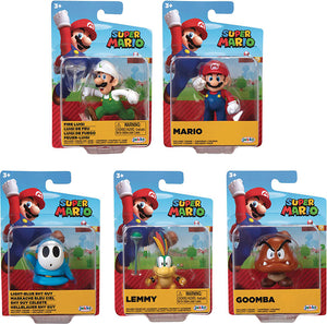 Super Mario 2.5 Inch Mini Figure World Of Nintendo Wave 25 - Set of 5