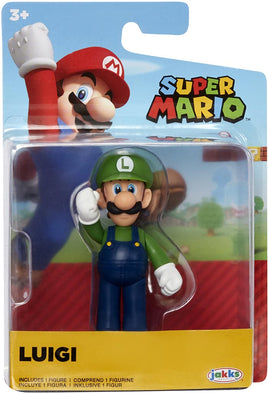 Super Mario World Of Nintendo 2 Inch Action Figure Wave 30 - Luigi