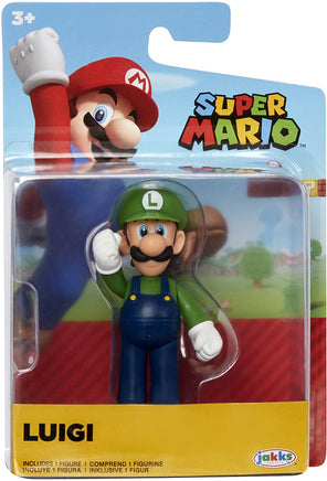 Super Mario World Of Nintendo 2 Inch Action Figure Wave 30 - Luigi