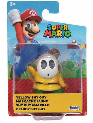 Super Mario World Of Nintendo 2 Inch Mini Figure Wave 38 - Yellow Shy Guy