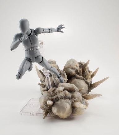 Tamashii Effect 6 Inch Scale Accessory S.H. Figuarts - Explosion Gray version
