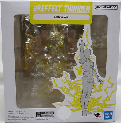 Tamashii Effect 6 Inch Scale Action Figure S.H. Figuarts - Effect Thunder Yellow Version