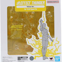 Tamashii Effect 6 Inch Scale Action Figure S.H. Figuarts - Thunder Yellow Version Reissue