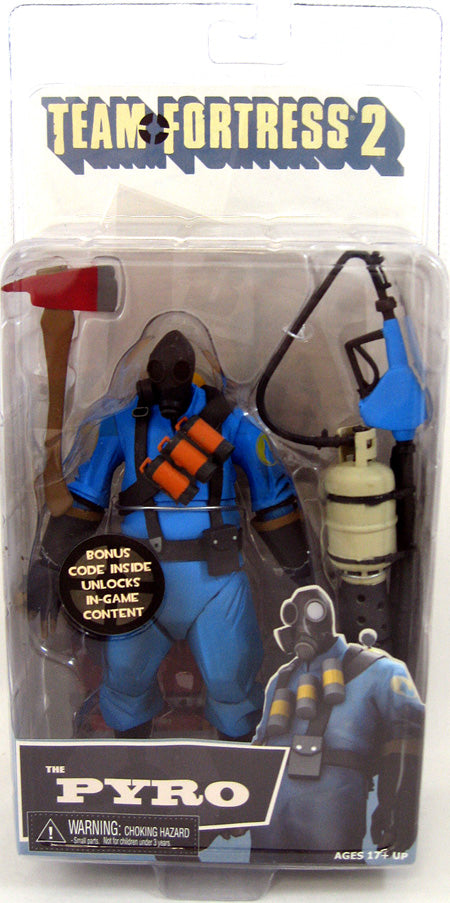 Team Fortress 2 パイロ フィギュア pyro Neca Blue Team Fortress 2 7 Inch Action Figure Limited Edition - BLU