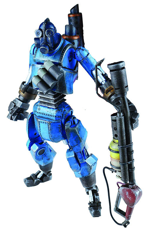 Team Fortress 2 11 Inch Action Figure 1/6 Scale Series - Blue Robot Pyro