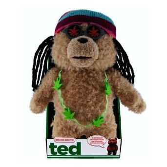 Ted Movie 16 Inch Plush Figure - Ted in Rasta Outfit (Clean Version)