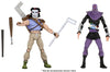 Teenage Mutant Ninja Turtles 7 Inch Action Figure 1980 Cartoon 2-Pack - Casey Jones & Foot Soldier