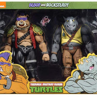 Teenage Mutant Ninja Turtles 7 Inch Action Figure 1980 Cartoon 2-Pack - Rocksteady & Bebop