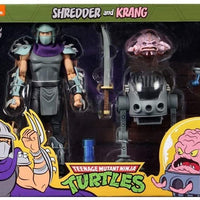 Teenage Mutant Ninja Turtles 7 Inch Action Figure 1980 Cartoon 2-Pack - Shredder & Krang