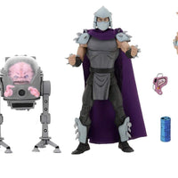 Teenage Mutant Ninja Turtles 7 Inch Action Figure 1980 Cartoon 2-Pack - Shredder & Krang