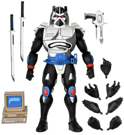 Teenage Mutant Ninja Turtles 1980 Cartoon 10 Inch Action Figure Ultimate Series - Chrome Dome