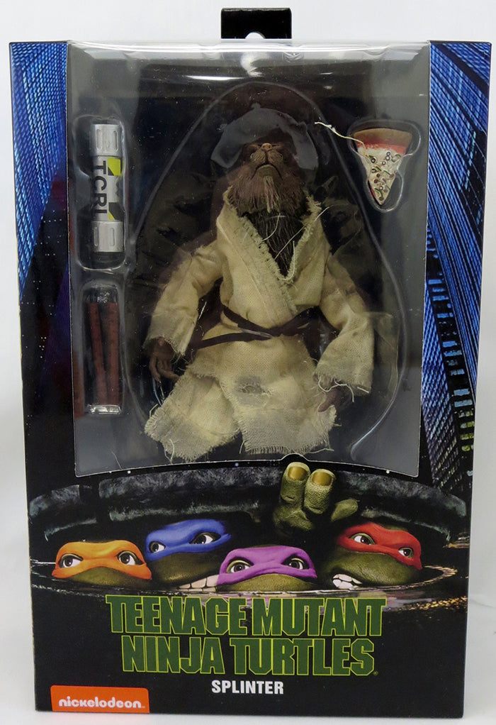 Teenage Mutant Ninja Turtles 7 Inch Action Figure 1990 Movie Series - Splinter