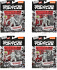 Teenage Mutant Ninja Turtles 4 Inch Action Figure 4-Pack Box Set - Ninja Turtles Black and White Comic Book Figures