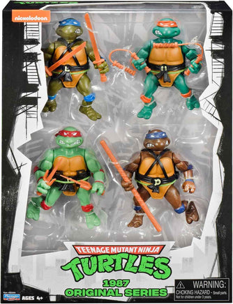 Teenage Mutant Ninja Turtles Classic 4 Inch Action Figure Box Set - Original Series 4-Pack