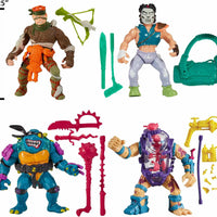 Teenage Mutant Ninja Turtles 4 Inch Action Figure Classic Movie 4-Pack - (Rat King - Casey Jones - Slash - Mutagen Man)