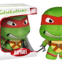 Teenage Mutant Ninja Turtles 6 Inch Plush Figure Fabrikations Series - Raphael