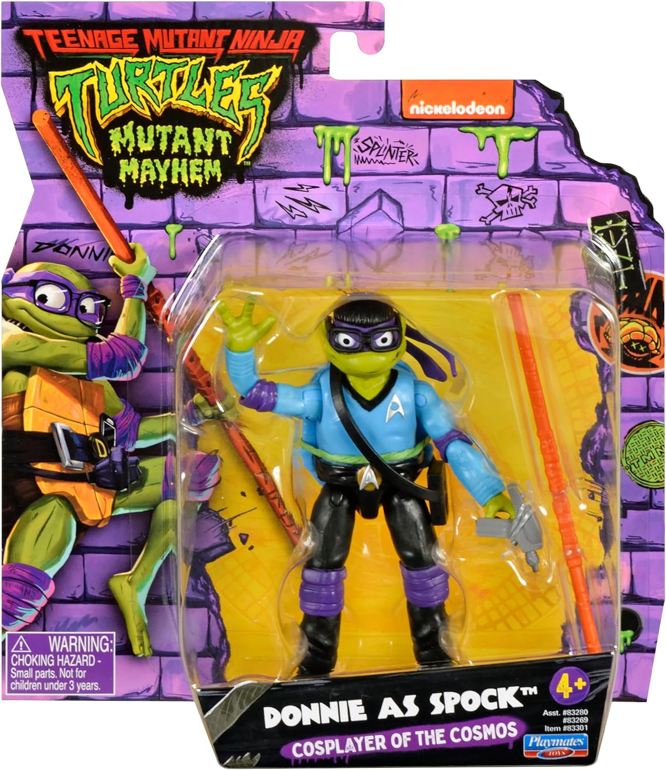 Teenage Mutant Ninja Turtles 5 Inch Action Figure Mutant Mayhem