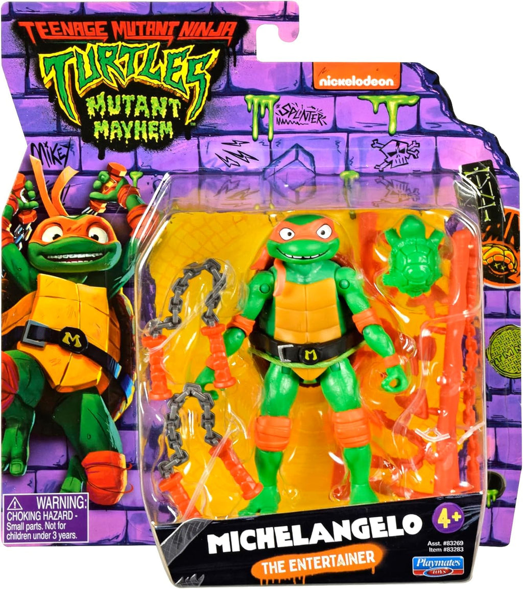 Teenage Mutant Ninja Turtles 5 Inch Action Figure Mutant Mayhem - Michelangelo