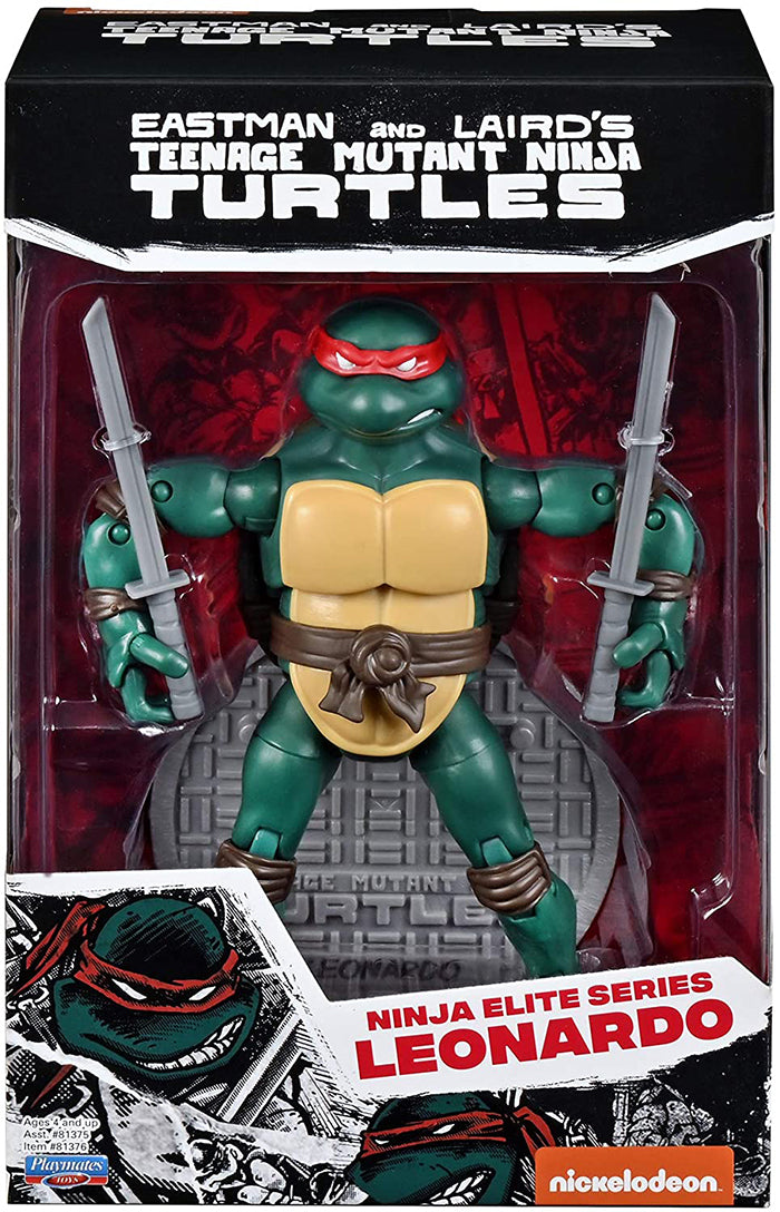 Teenage Mutant Ninja Turtles Original Comic Book 6 Inch Action Figure Ninja Elite Series 1 - Leonardo