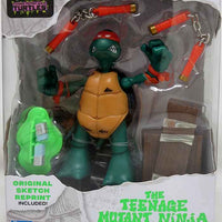 Teenage Mutant Ninja Turtles 5 Inch Action Figure Original Sketch - Michelangelo