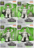 Teenage Mutant Ninja Turtles 4.5 Inch Action Figure Original Sketch - Set of 4 (Black & White)