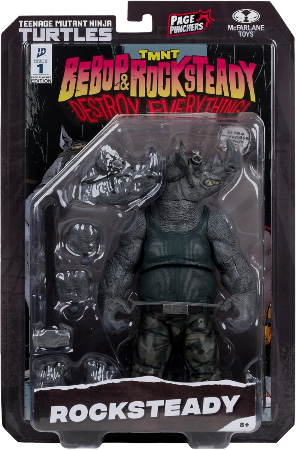 Teenage Mutant Ninja Turtles 5 Inch Action Figure Page Punchers
