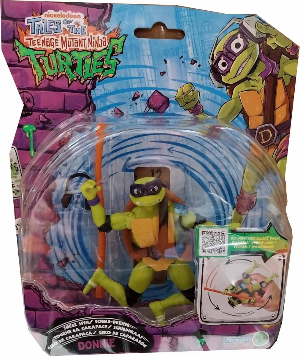 Teenage Mutant Ninja Turtles Shell Spin 5 Inch Action Figure - Donatel ...
