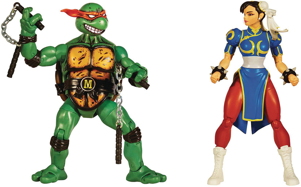 Teenage Mutant Ninja Turtles Street Fighter 5 Inch Action Figure 2-Pac