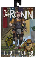 Teenage Mutant Ninja Turtles The Last Ronin 7 Inch Action Figure Lost Years Ultimate - Grammy April with Yi & Moja